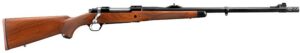 Ruger Hawkeye African .416 Ruger 23-inch satin blued bolt-action rifle with walnut stock