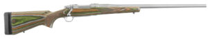 Ruger Hawkeye Predator 6.5 Creedmoor 24-inch matte stainless barrel Green Mountain laminate stock