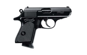 Walther PPK/S .380 ACP 3.3 inch blued pistol, black grips