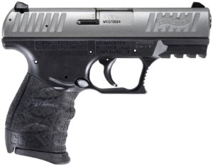Walther CCP M2+ 9mm compact pistol two-tone stainless slide black polymer frame 3.54 inch