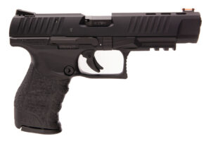 Walther PPQ M2 .22LR 5in pistol black polymer frame fiber optic front sight MFG 5100302
