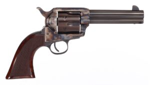 Taylors and Company Gunfighter .45 Long Colt revolver blued finish walnut grips 4.75 inch barrel