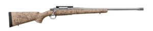Ruger Hawkeye FTW Hunter .375 Ruger 22in threaded stainless barrel tan/black stock