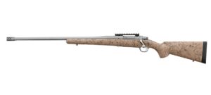Ruger Hawkeye FTW Hunter left-hand 6.5 Creedmoor 24in matte stainless with speckled tan/black stock