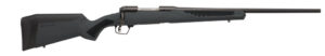 Savage 110 Hunter 6.5 Creedmoor bolt-action rifle with gray synthetic AccuFit stock