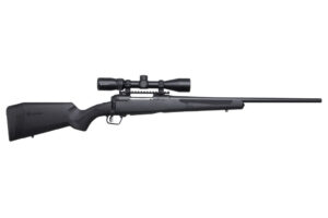 Savage 110 Apex Hunter XP 7mm-08 Rem 20in bolt-action rifle with Vortex Crossfire II 3-9x40 scope