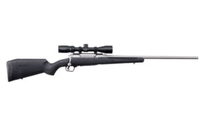 Savage 110 Apex Storm XP 6.5 Creedmoor 24in stainless rifle with Vortex Crossfire II 3-9x40 scope