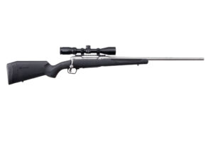 Savage 110 Apex Storm XP .350 Legend 18 inch stainless barrel synthetic stock with Vortex 3-9x40 scope