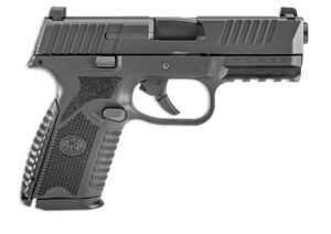 FN 509 Midsize 9mm pistol, 4 inch barrel, black, includes two 10-round magazines