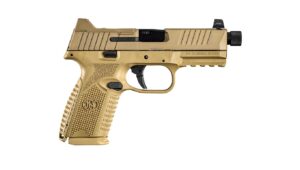 FN 509 Midsize Tactical 9mm FDE 4.5-inch threaded barrel optic-ready pistol