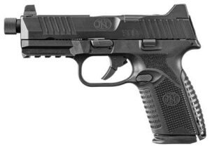 FN 509M Tactical 9mm 4.5in threaded barrel black optics-ready with five 10rd magazines