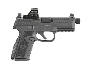 FN 509M Tactical 9mm 4.5-inch with Holosun 407C red dot optic, black