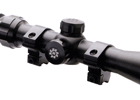 KonusPro 2-7x32 matte black rifle scope with engraved 30/30 reticle