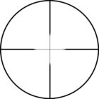 KonusPro 2-7x32 matte black rifle scope with engraved 30/30 reticle