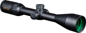 KonusPro 275 3-10x44mm scope with illuminated 275 ballistic reticle, matte black