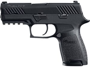 Sig Sauer P320 Compact 9mm 3.9 inch Nitron black optic-ready two 10-round magazines