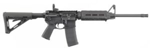 Ruger AR-556 MOE 5.56 NATO rifle with 16.1 inch barrel and Magpul MOE furniture