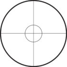 Traditions TRAD A1143 3-9x40 circle reticle scope 40mm matte black