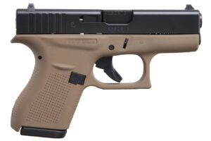 Apollo Custom GLK 42 380 6RD DDE BLK semi-auto handgun, DDE black finish