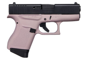 Apollo Custom GLK 43 9mm 6rd pink and black semi-auto handgun