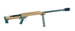 Barrett Model 99 .50 BMG 29in fluted barrel FDE rifle with bipod and hard case