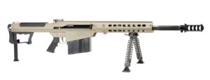 Barrett M107A1 .50 BMG 20in fluted barrel Flat Dark Earth Cerakote rifle