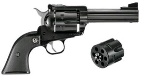 Ruger New Model Blackhawk Convertible revolver .357 Mag/9mm 4.62 in blued finish