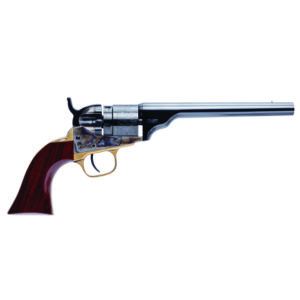 Cimarron CA057 1862 Pocket Navy Conversion .380 ACP 6-inch revolver with case-colored frame and walnut grip