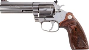 Colt King Cobra Target stainless revolver, .357 Magnum, 6-round, fiber-optic front sight