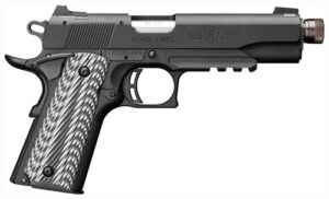 Browning 1911-22 Black Label Compact .22 LR 4.25 inch threaded barrel, black finish, G10 grips