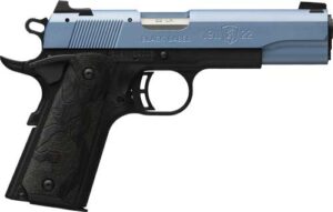 Browning 1911-22 Black Label .22 LR 4.25 in Polar Blue Cerakote pistol