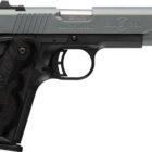Browning 1911-380 Black Label 4.25 inch barrel Northern Lights Cerakote slide matte black frame