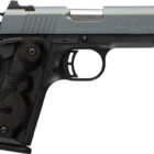 Browning 1911-380 Black Label .380 ACP pistol with Northern Lights green Cerakote slide