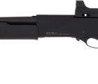 Akkar 20 Gauge pump-action combo shotgun with synthetic stock and red dot sight