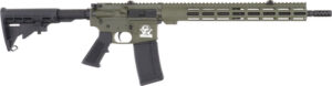 Great Lakes GLFA AR-15 223 Wylde 16 inch OD Green Cerakote with 30rd mag
