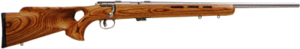 Savage Mark II BTVS .22 LR 21 inch heavy stainless barrel thumbhole laminate stock