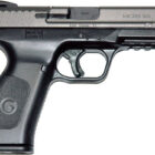 EAA Girsan MC28 SA 9mm 4.25 inch two-tone polymer-frame pistol side view