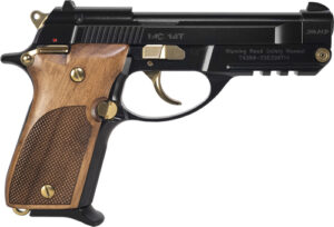 EAA Girsan MC14T Tip-Up .380 ACP pistol black with gold controls 13-round