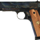 Charles Daly 1911 Field Grade .45 ACP 5 inch case colored finish with diamond checkered walnut grips