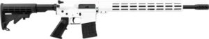Great Lakes GL15450WHT AR-15 .450 Bushmaster 18 inch white Cerakote