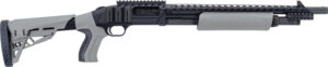 Mossberg 500 ATI Tactical 12 gauge 18.5-inch gray synthetic stock pump shotgun