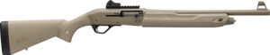 Winchester SX4 Defender 12ga 18.5in FDE shotgun side view