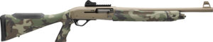Winchester SX4 Extreme Defender 12ga Woodland camo FDE pistol-grip shotgun 18.5in barrel