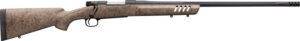 Winchester Model 70 Long Range .308 Win 24in fluted threaded barrel tan Bell & Carlson stock muzzle brake