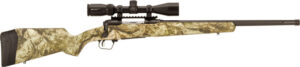 Savage 110 Apex Predator XP .308 Win rifle with Vortex Crossfire II 4-12x44 and Mossy Oak camo stock