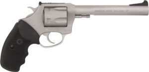 Charter Arms Target Magnum 73566 .357 Magnum 6in stainless revolver with rubber grips