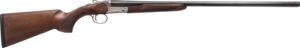 Charles Daly Chiappa 520 side-by-side 20 gauge shotgun with blued barrels and walnut stock