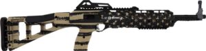 Hi-Point 995TS 9mm carbine FDE American Flag stock 16.5 inch threaded barrel