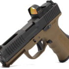 FMK Elite Pro 9mm pistol 4 inch burnt bronze frame with Burris FastFire III optic