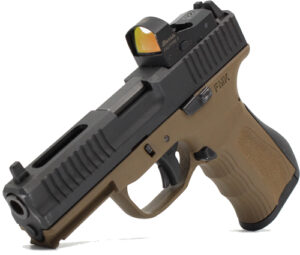 FMK Elite Pro 9mm pistol 4 inch burnt bronze frame with Burris FastFire III optic